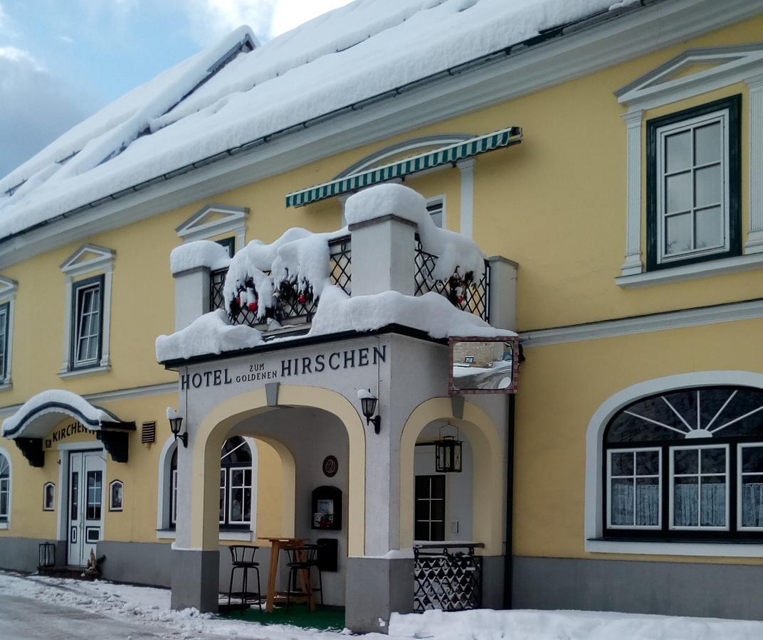 Hotel Zum Goldenen Hirschen Göstling an der Ybbs Exterior photo