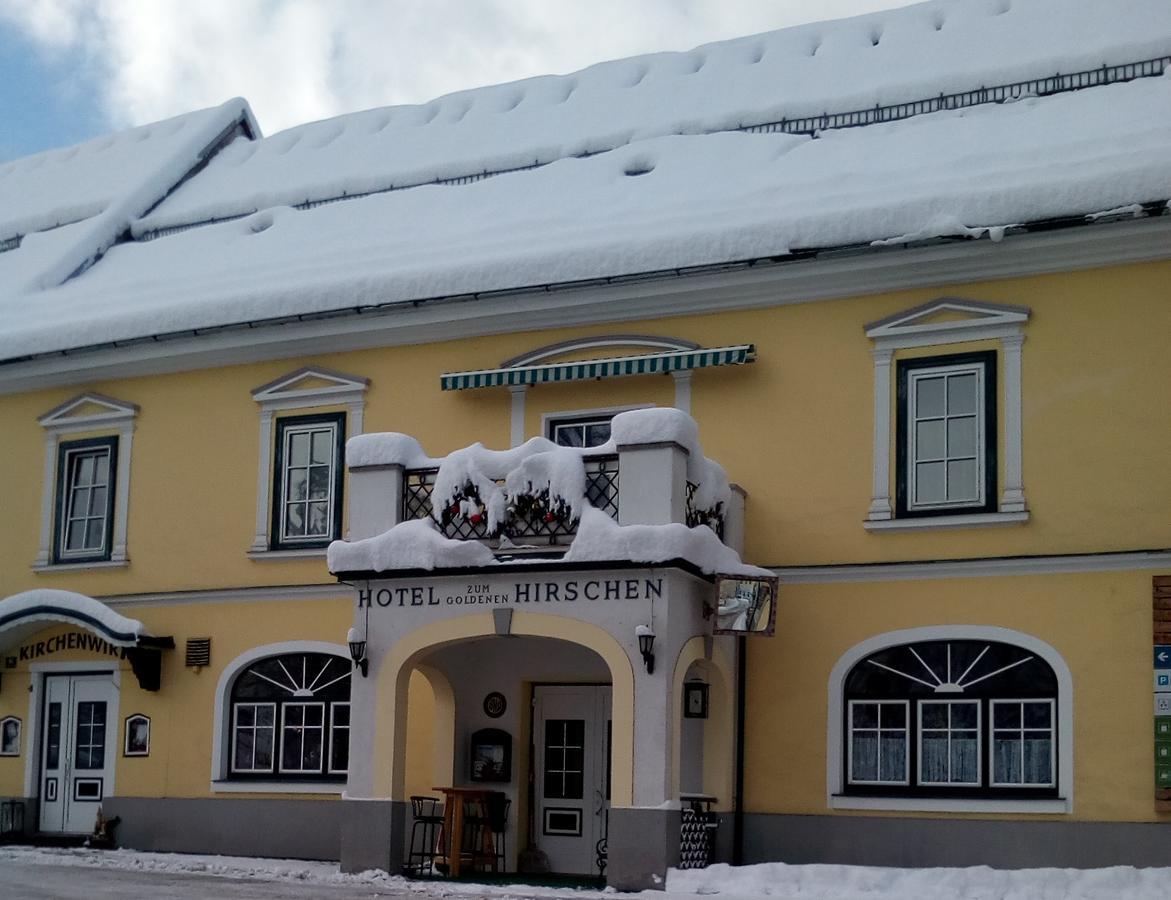 Hotel Zum Goldenen Hirschen Göstling an der Ybbs Exterior photo